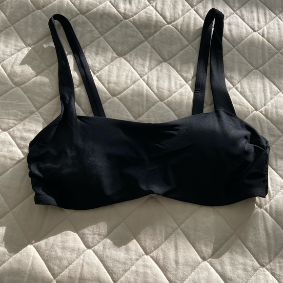 Athleta Bra Cup Square Neck Bikini Top - Picture 1 of 6